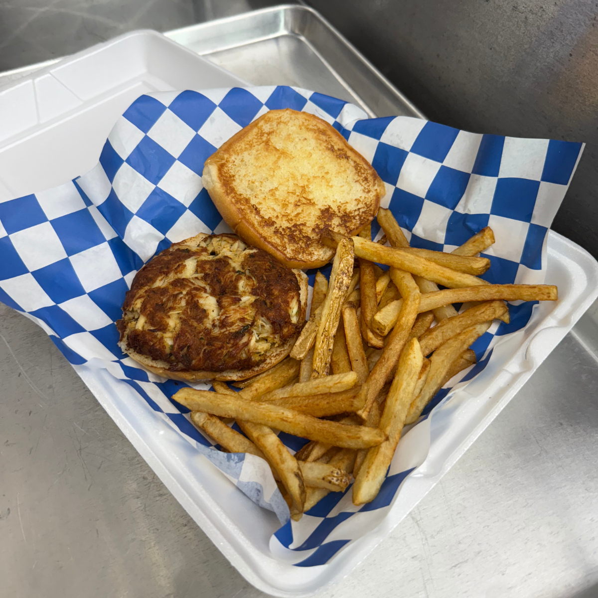 Crab Cake Sandwich